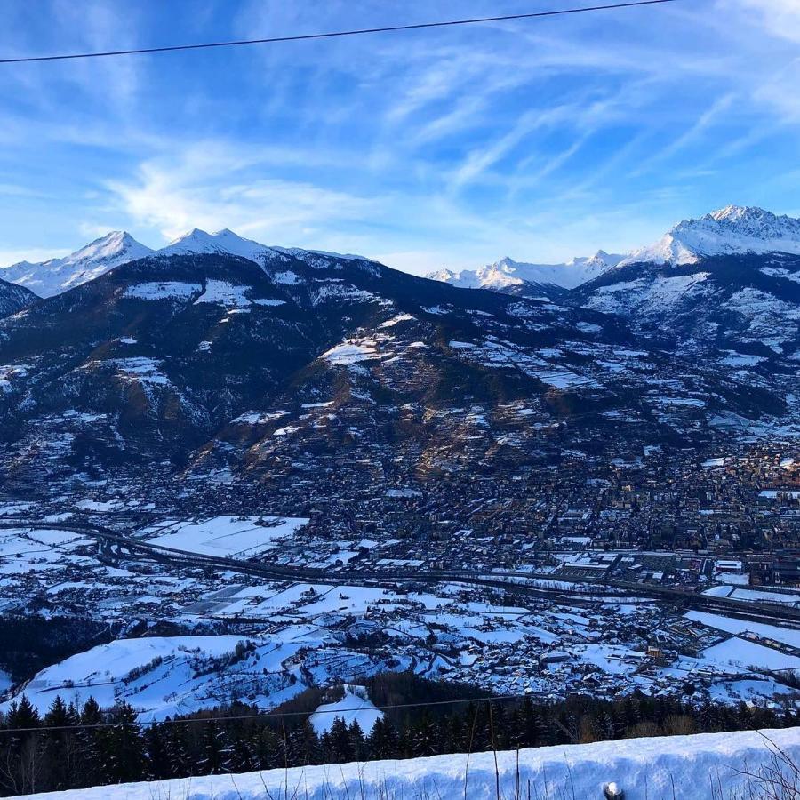 Residence Ciel Bleu - Fraz Pos Aosta Dış mekan fotoğraf